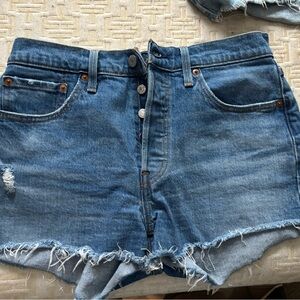 Levi 501 Denim Shorts